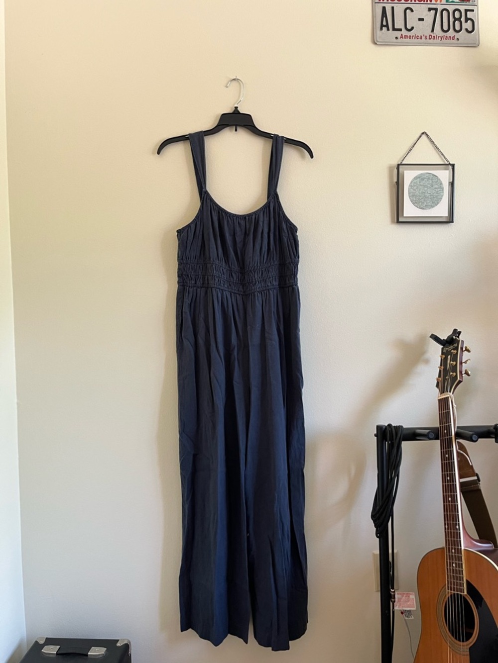 Madewell Navy Jumpsuit